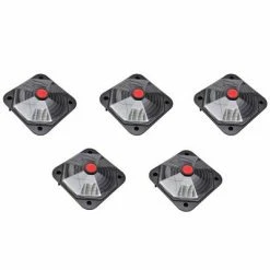 Lot de 5 chauffages solaires pour piscine 735 W