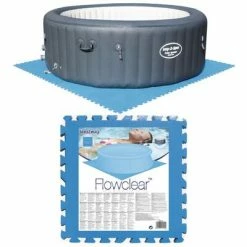 Piscine & spa Soldes Boutique 9 Bestway Protecteurs de plancher de piscine 8 pcs Bleu 58220