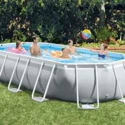Intex Ensemble de piscine ovale Prism Frame 503x274x122 cm 26796GN -Piscine & spa Soldes Boutique image 1 91491