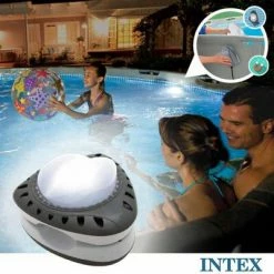 Intex Applique murale de piscine à LED magnétique 28698