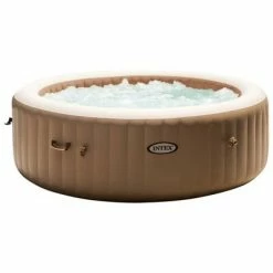 Intex Baignoire de massage à bulles Rond PureSpa