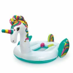 Bestway Flotteur de piscine Giant Unicorn Island