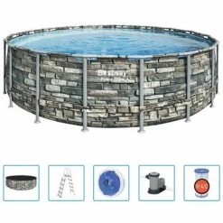 Bestway Piscine Power Steel 549x132 cm