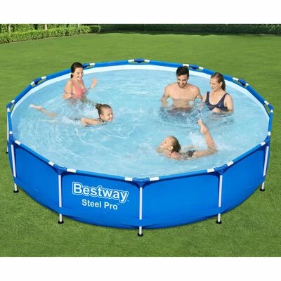 Bestway Piscine à cadre Steel Pro 366x76 cm 2 Bestway Piscine à cadre Steel Pro 366x76 cm – Image 2