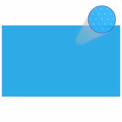 VidaXL Couverture de piscine rectangulaire 1000x600 cm PE Bleu 1 VidaXL Couverture de piscine rectangulaire 1000x600 cm PE Bleu
