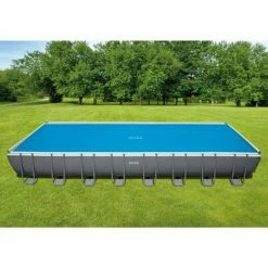 Intex Couverture solaire de piscine Bleu 960x466 cm Polyéthylène -Piscine & spa Soldes Boutique image 1 93306