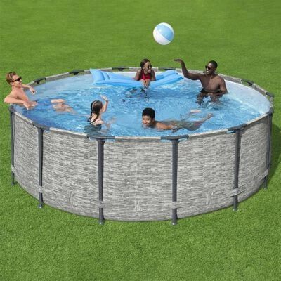 Bestway Piscine Power Steel 427x122 cm 2 Bestway Piscine Power Steel 427x122 cm – Image 2