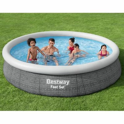 Bestway Ensemble de piscine ronde 366x76 cm 2 Bestway Ensemble de piscine ronde 366x76 cm – Image 2
