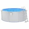 VidaXL Piscine avec échelle de sécurité 360x120 cm