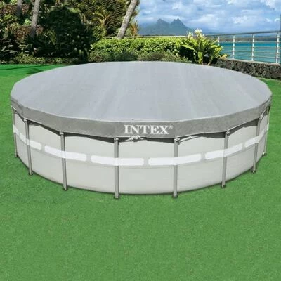 Intex Couverture de piscine ronde Deluxe 549 cm 28041 2 Intex Couverture de piscine ronde Deluxe 549 cm 28041 – Image 2