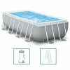 Intex Ensemble de piscine Prism Frame Rectangulaire 400x200x100 cm