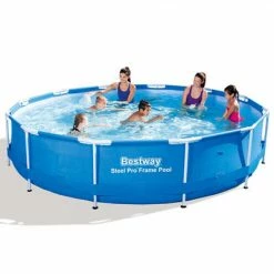 Bestway Ensemble de piscine Steel Pro Cadre 366x76 cm