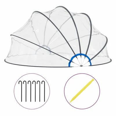 VidaXL Dôme de piscine 440 x 220 cm 1 VidaXL Dôme de piscine 440 x 220 cm