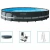 Intex Ensemble de piscine ronde Ultra XTR Frame 610x122 cm