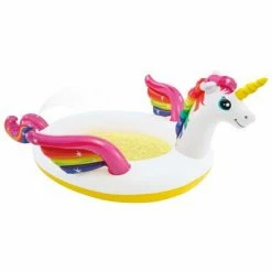 Piscine & spa Soldes Boutique 11 Intex Piscine à pulvérisation Forme de licorne 272x193x104 cm