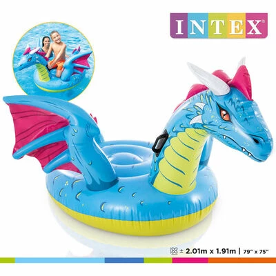 Intex Dragon à chevaucher 201x191 cm 2 Intex Dragon à chevaucher 201x191 cm – Image 2