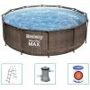 Bestway Ensemble de piscine Steel Pro MAX Deluxe Series 366x100 cm