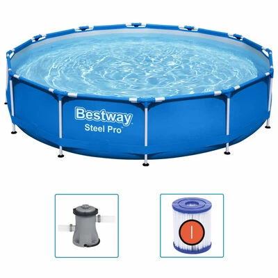 Bestway Piscine à cadre Steel Pro 366x76 cm 1 Bestway Piscine à cadre Steel Pro 366x76 cm