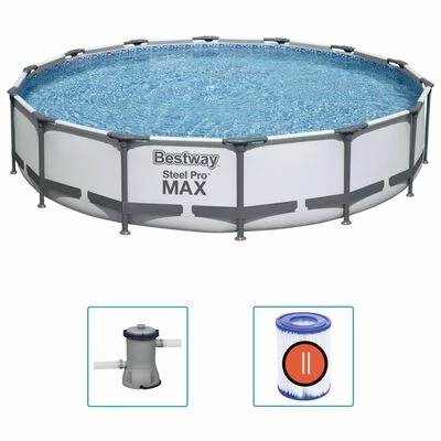 Bestway Ensemble de piscine Steel Pro MAX 427x84 cm 1 Bestway Ensemble de piscine Steel Pro MAX 427x84 cm