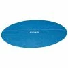 Intex Couverture solaire de piscine Bleu 290 cm Polyéthylène