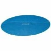 Intex Couverture solaire de piscine Bleu 348 cm Polyéthylène