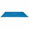 Intex Couverture solaire de piscine Bleu 716x346 cm Polyéthylène