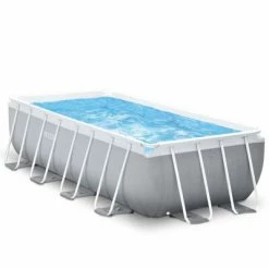 Intex Jeu de piscine rectangulaire Prism Frame 488x244x107 cm 26792GN -Piscine & spa Soldes Boutique image 3 91490