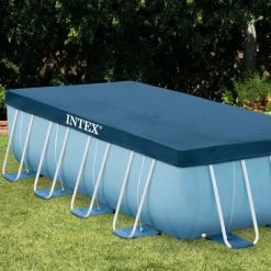 Intex Couverture rectangulaire pour piscine 390x180 cm 28037 -Piscine & spa Soldes Boutique image 3 91503