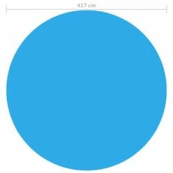 VidaXL Couverture de piscine Bleu 417 cm PE -Piscine & spa Soldes Boutique image 3 92146