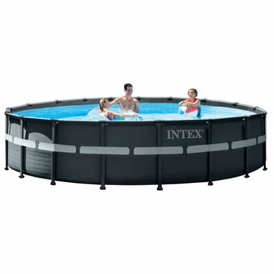 Intex Piscine à cadre Ultra XTR pompe de filtration à sable 549x132cm 3 Intex Piscine à cadre Ultra XTR pompe de filtration à sable 549x132cm – Image 3