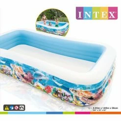 Intex Piscine Swim Center Family 305x183x56 cm Design de vie marine -Piscine & spa Soldes Boutique image 3 92526