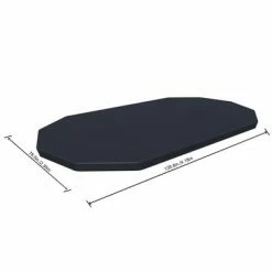 Bestway Couverture de piscine Flowclear 418x230 cm -Piscine & spa Soldes Boutique image 3 92841