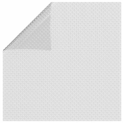 VidaXL Film solaire de piscine flottant PE 400x200 cm Gris 3 VidaXL Film solaire de piscine flottant PE 400x200 cm Gris – Image 3