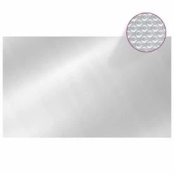 VidaXL Couverture de piscine rectangulaire 1000x600 cm PE Argenté 7 VidaXL Couverture de piscine rectangulaire 1000x600 cm PE Argenté -Piscine & spa Soldes Boutique image 3 93104