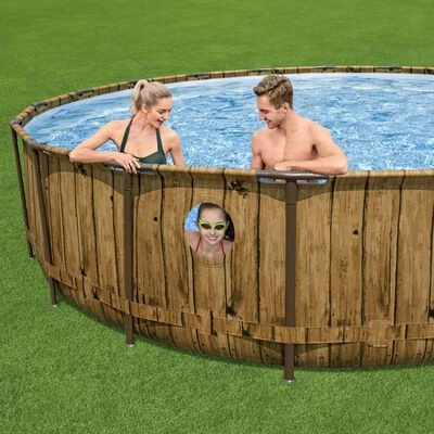 Bestway Ensemble de piscine Power Steel 549x122 cm 3 Bestway Ensemble de piscine Power Steel 549x122 cm – Image 3