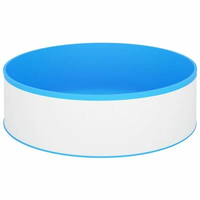 VidaXL Piscine à éclaboussures avec échelle à 4 marches 350x90cm Blanc 4 VidaXL Piscine à éclaboussures avec échelle à 4 marches 350x90cm Blanc – Image 4