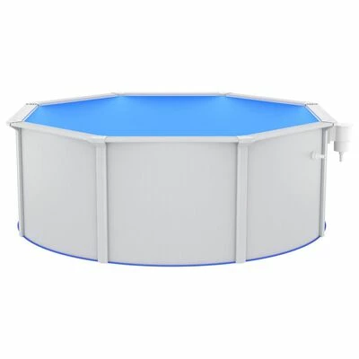 VidaXL Piscine avec pompe filtrante à sable et échelle 360x120 cm 4 VidaXL Piscine avec pompe filtrante à sable et échelle 360x120 cm – Image 4