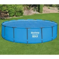 Bestway Couverture solaire de piscine ronde 462 cm Bleu -Piscine & spa Soldes Boutique image 4 441121