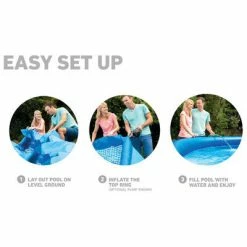 Intex Piscine Easy Set avec système de filtration 457x84 cm -Piscine & spa Soldes Boutique image 4 92514