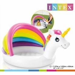Intex Piscine pour bébé Forme de licorne 127x102x69 cm -Piscine & spa Soldes Boutique image 4 92530