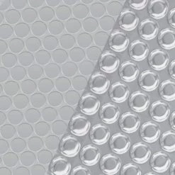 VidaXL Couverture de piscine Argenté 300 cm PE -Piscine & spa Soldes Boutique image 4 93084