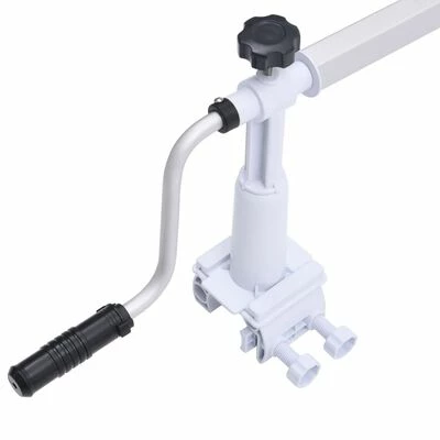 VidaXL Rouleau de couverture de piscine avec base en plastique 4 VidaXL Rouleau de couverture de piscine avec base en plastique – Image 4