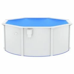 VidaXL Piscine avec parois en acier 300x120 cm Blanc 9 VidaXL Piscine avec parois en acier 300x120 cm Blanc -Piscine & spa Soldes Boutique image 4 93260
