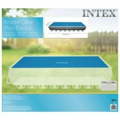 Intex Couverture solaire de piscine Bleu 960x466 cm Polyéthylène -Piscine & spa Soldes Boutique image 4 93306
