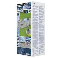Bestway Ensemble de piscine Power Steel Swim Vista 549x274x122 cm -Piscine & spa Soldes Boutique image 4 93330
