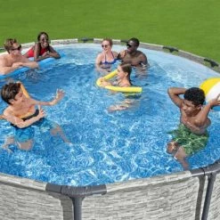 Bestway Piscine Power Steel 427x122 cm 9 Bestway Piscine Power Steel 427x122 cm -Piscine & spa Soldes Boutique image 4 93331