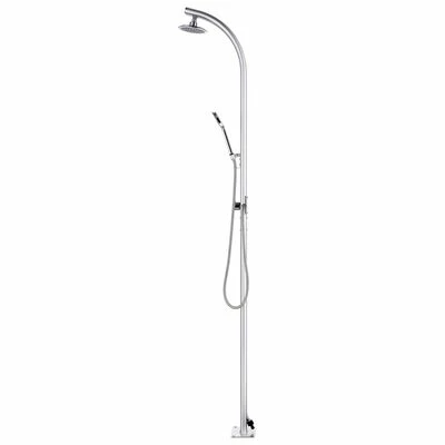 VidaXL Douche de jardin 215 cm Aluminium 5 VidaXL Douche de jardin 215 cm Aluminium – Image 5