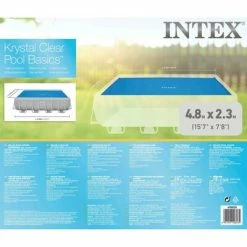 Intex Couverture solaire de piscine rectangulaire 488x244 cm -Piscine & spa Soldes Boutique image 5 92031