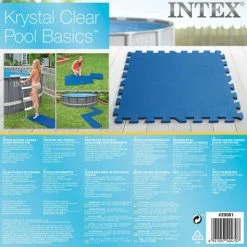 Intex Bâches de sol de piscine 8 pcs 50 x 50 cm Bleu -Piscine & spa Soldes Boutique image 5 92033