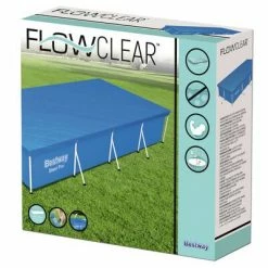 Bestway Couverture de piscine Flowclear 400x211 cm -Piscine & spa Soldes Boutique image 5 92079